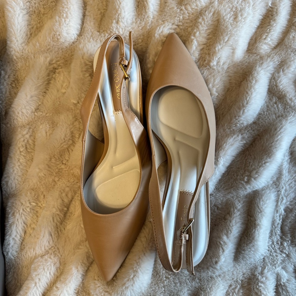 Franco Sarto Racer Slingback Heels